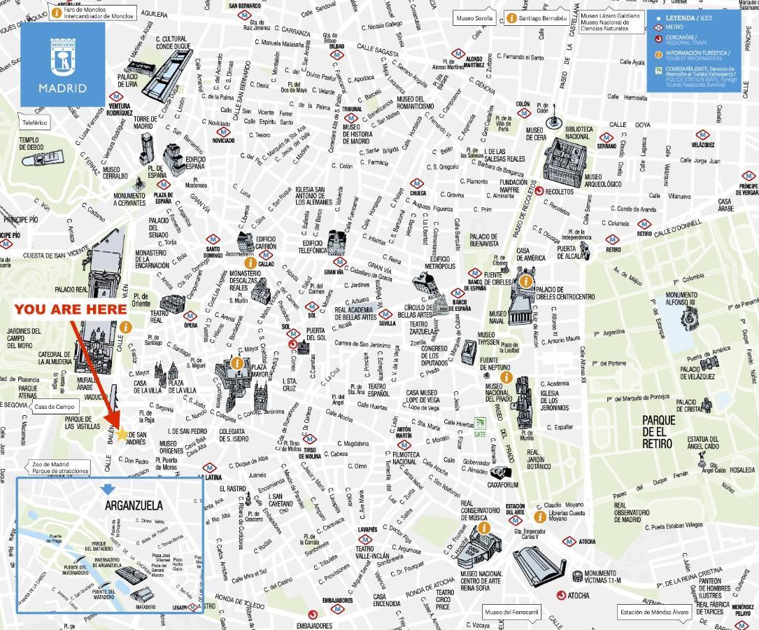 Apartamento Madrid Junto Palacio Real Luaran gambar